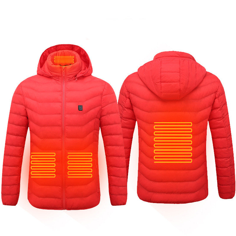 USB heated jacket for men - image 24