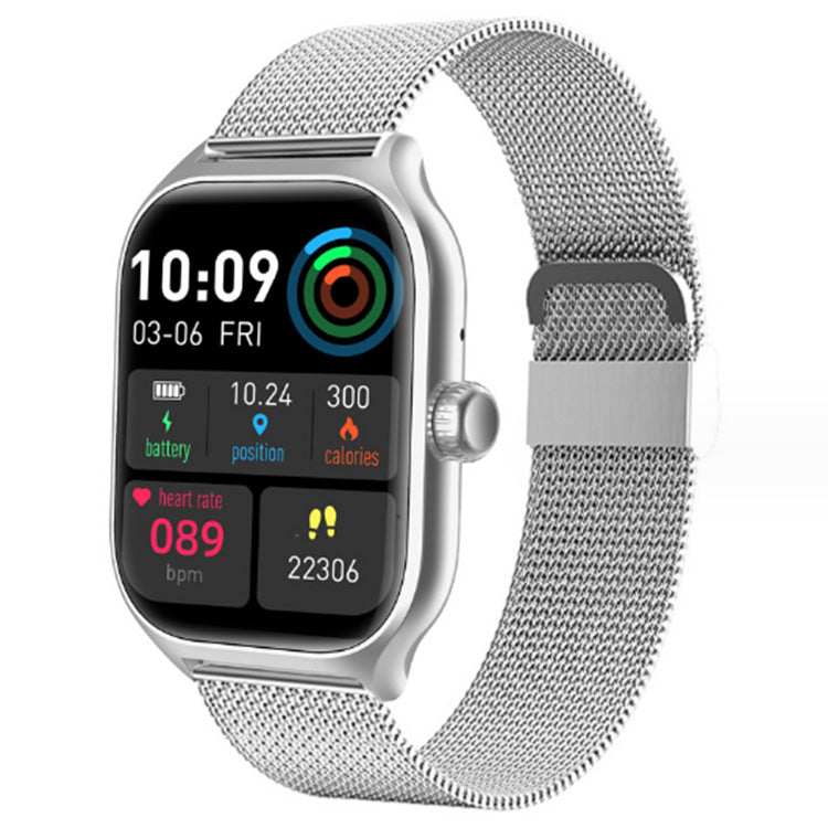 Bluetooth smart watch with full touch screen and heart rate monitor – photo 1 of 7