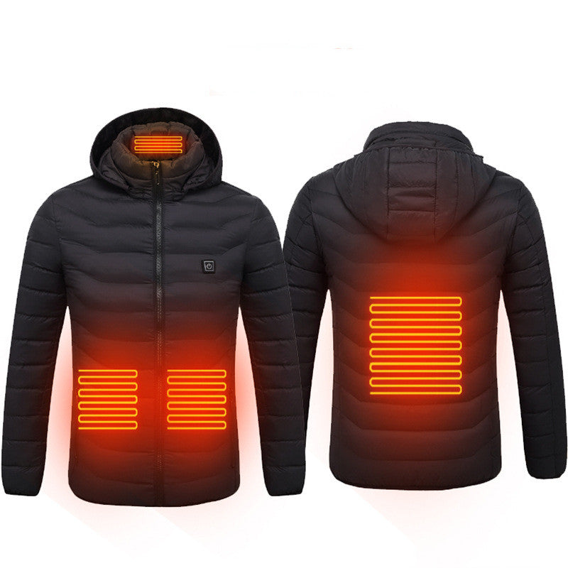 USB heated winter jacket for men - image 6