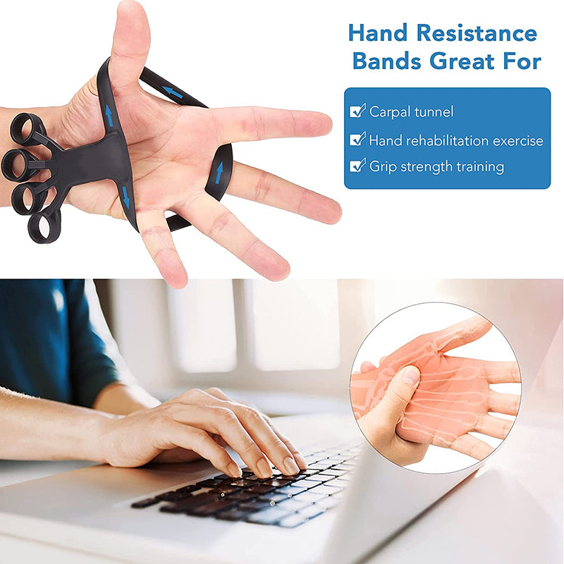 Silicone finger exerciser and hand grip strengthener - image 4