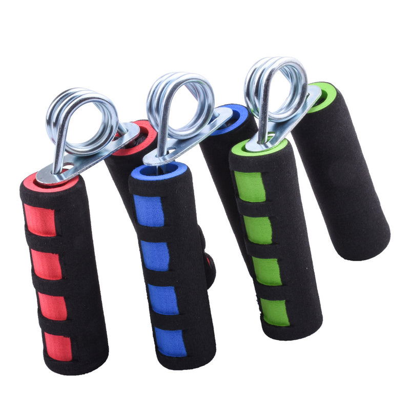 Spring hand gripper with foam handles for forearm strength - image 1