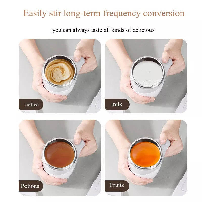 Self stirring rechargeable magnetic coffee mug - image 5