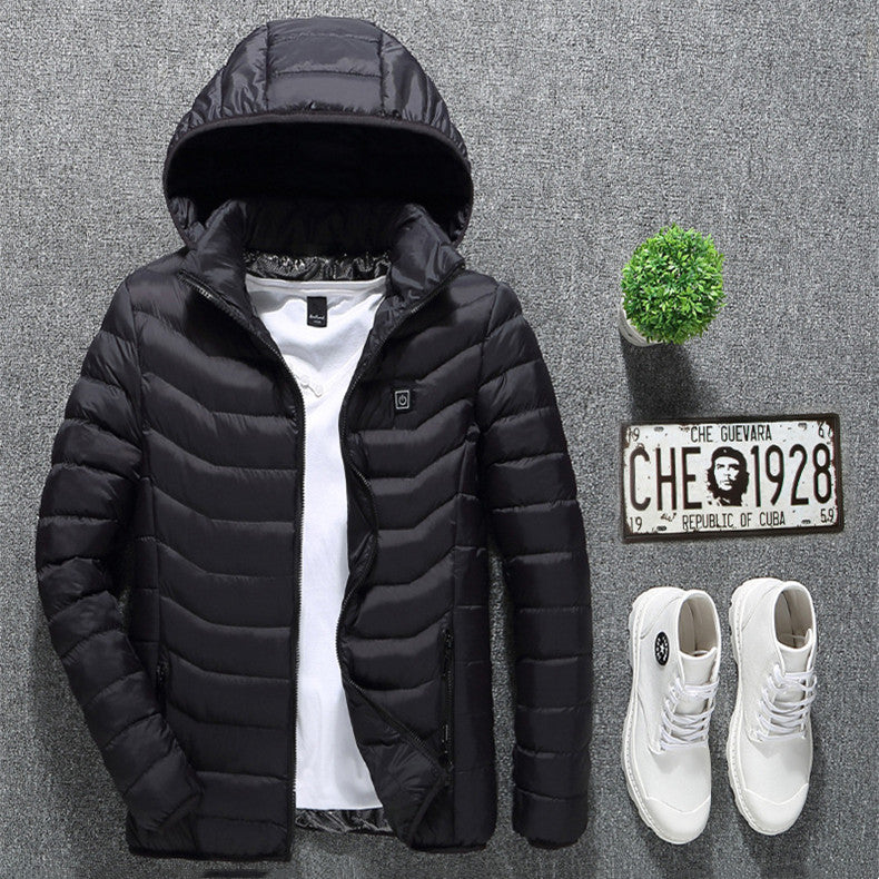 USB heated winter jacket for men - image 7