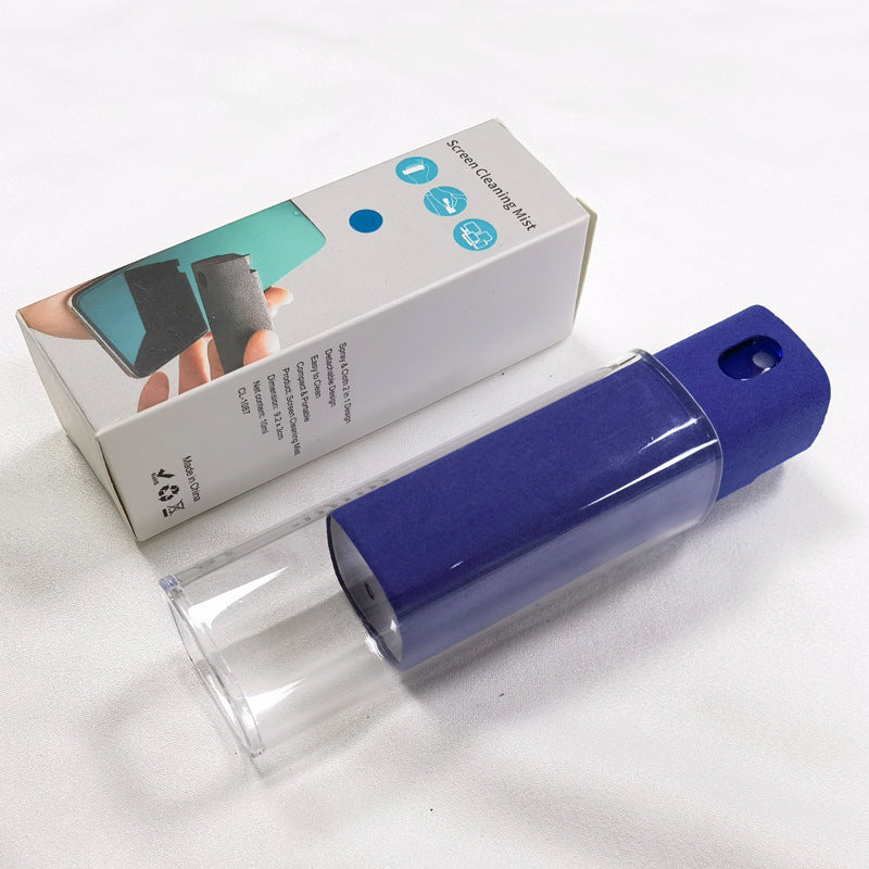 Pocket mobile screen cleaner spray with microfiber wipe - image 24