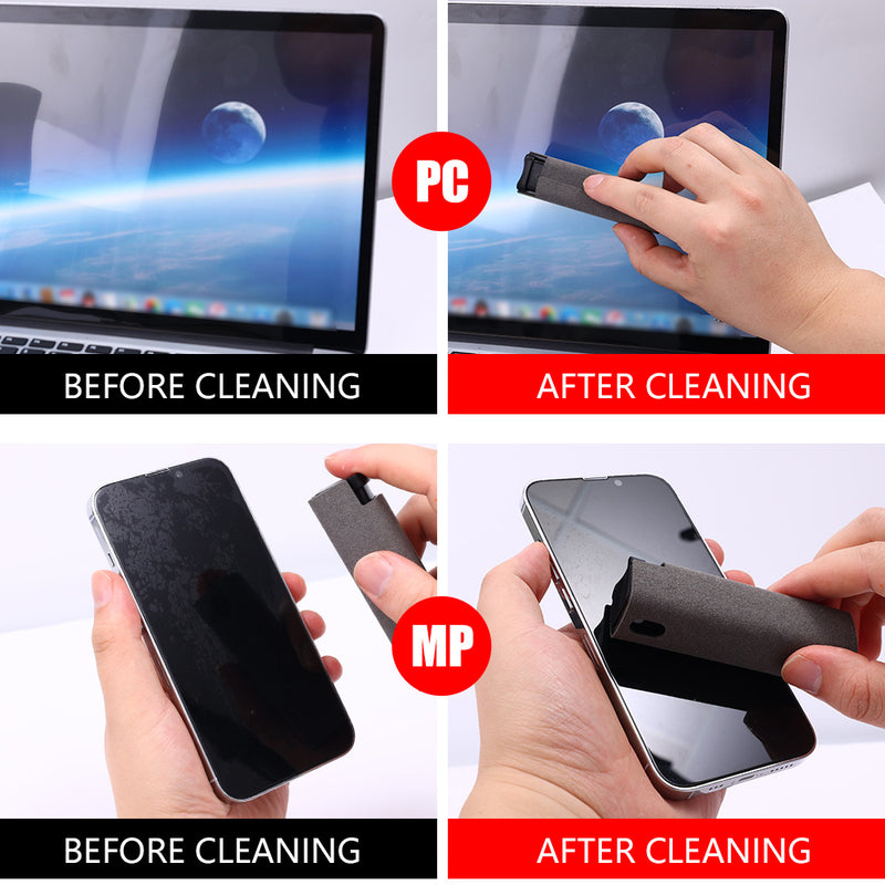 Pocket mobile screen cleaner spray with microfiber wipe - image 7