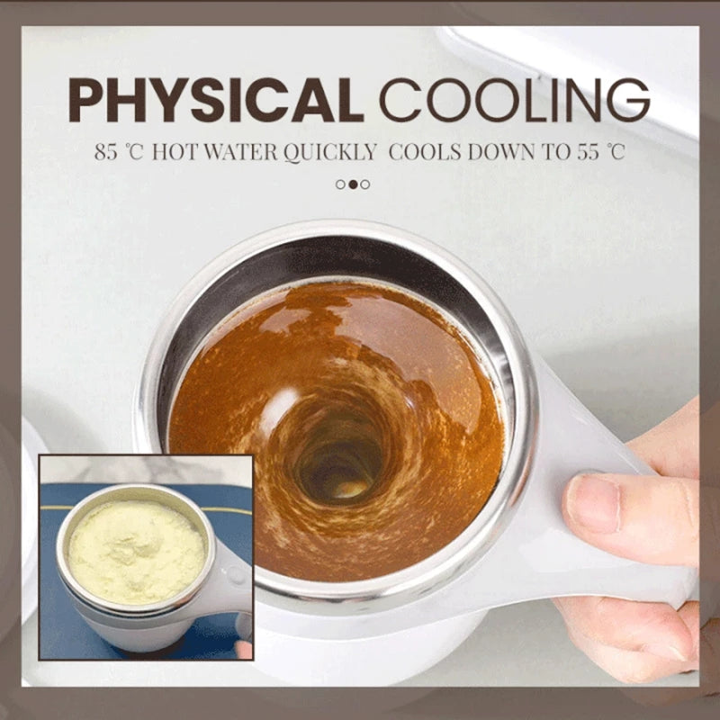 Self stirring rechargeable magnetic coffee mug - image 2