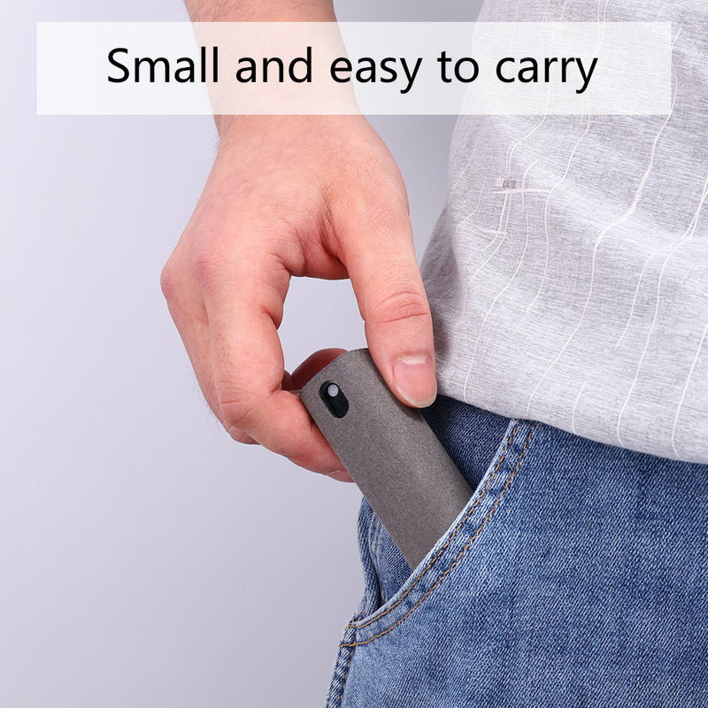 Pocket mobile screen cleaner spray with microfiber wipe - image 2