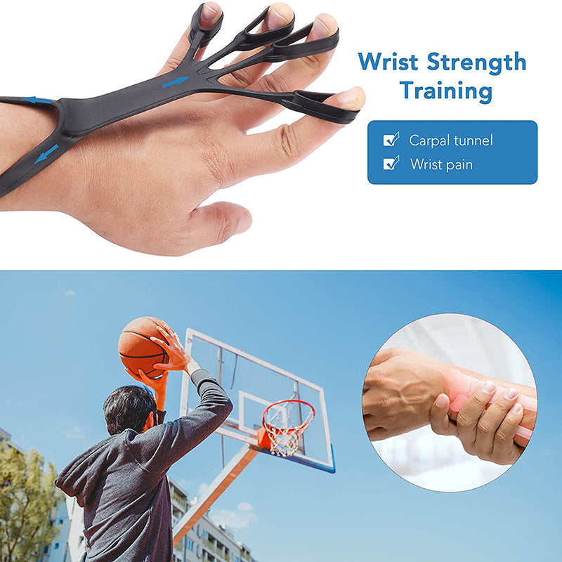 Silicone finger exerciser and hand grip strengthener - image 5