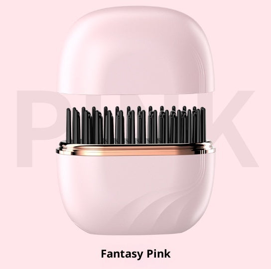 Cordless mini hair straightener comb, rechargeable hair straightening brush – photo 10 of 10