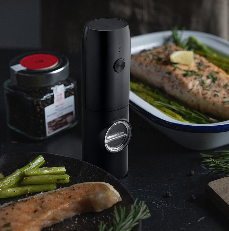 Rechargeable electric spice and pepper grinder with ceramic core – photo 2 of 8