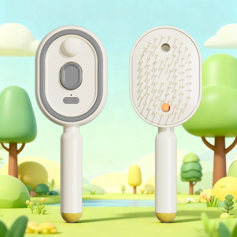 Electric airbag massage comb with mist spray - image 2