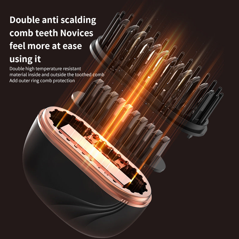 Cordless mini hair straightener comb, rechargeable hair straightening brush – photo 4 of 10