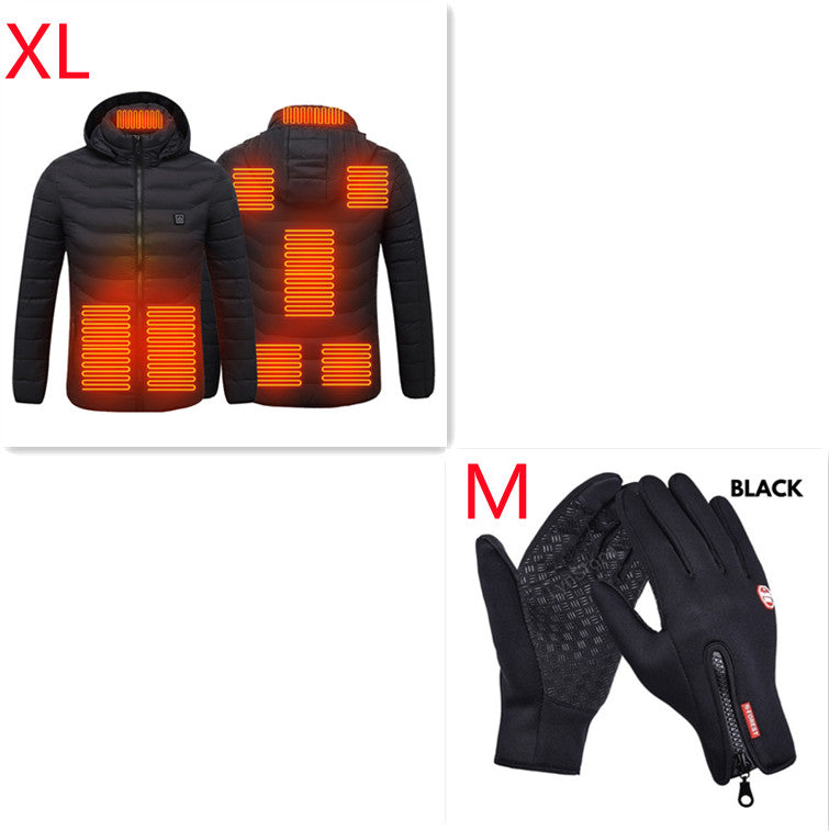 USB heated winter jacket for men - image 5