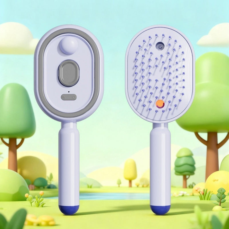 Electric airbag massage comb with mist spray - image 5