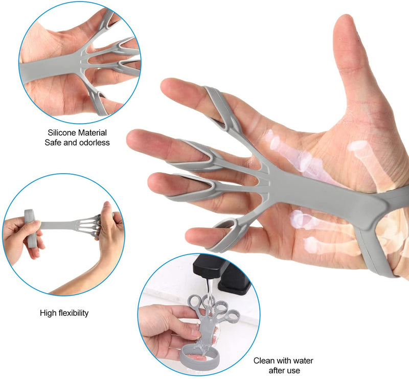 Silicone finger exerciser and hand grip strengthener - image 9