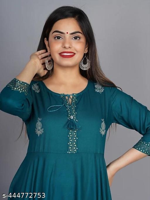 Firogi Border Kurta for Women