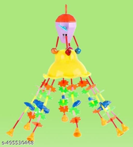 Lilyflix Baby Merry-Go-Round Jhumar No.12 for Newborn Babies, Multicolor